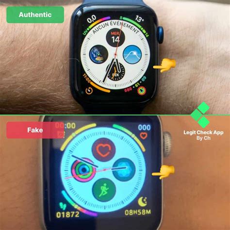 apple watch series 4 fake vs real|how to identify a fake apple watch.